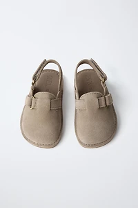 SABOTS BAREFOOT EN CUIR