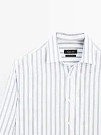 Slim fit 100% cotton shirt