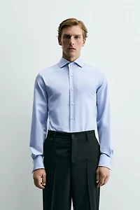 SLIM FIT FRENCH CUFF SHIRT