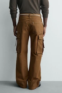CARGO PANTS WITH POCKETS