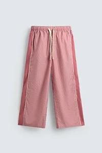 CONTRAST STRIPE BAND PANTS