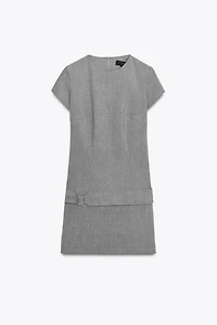 ROBE COURTE CEINTURE