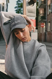 RIB KNIT SWEATSHIRT