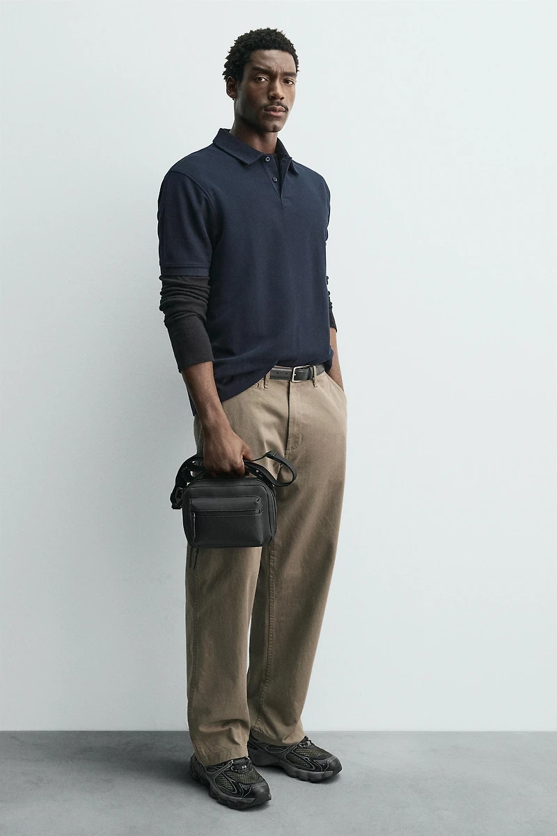 SAC BANDOULIÈRE TEXTURÉ EFFET GOMME