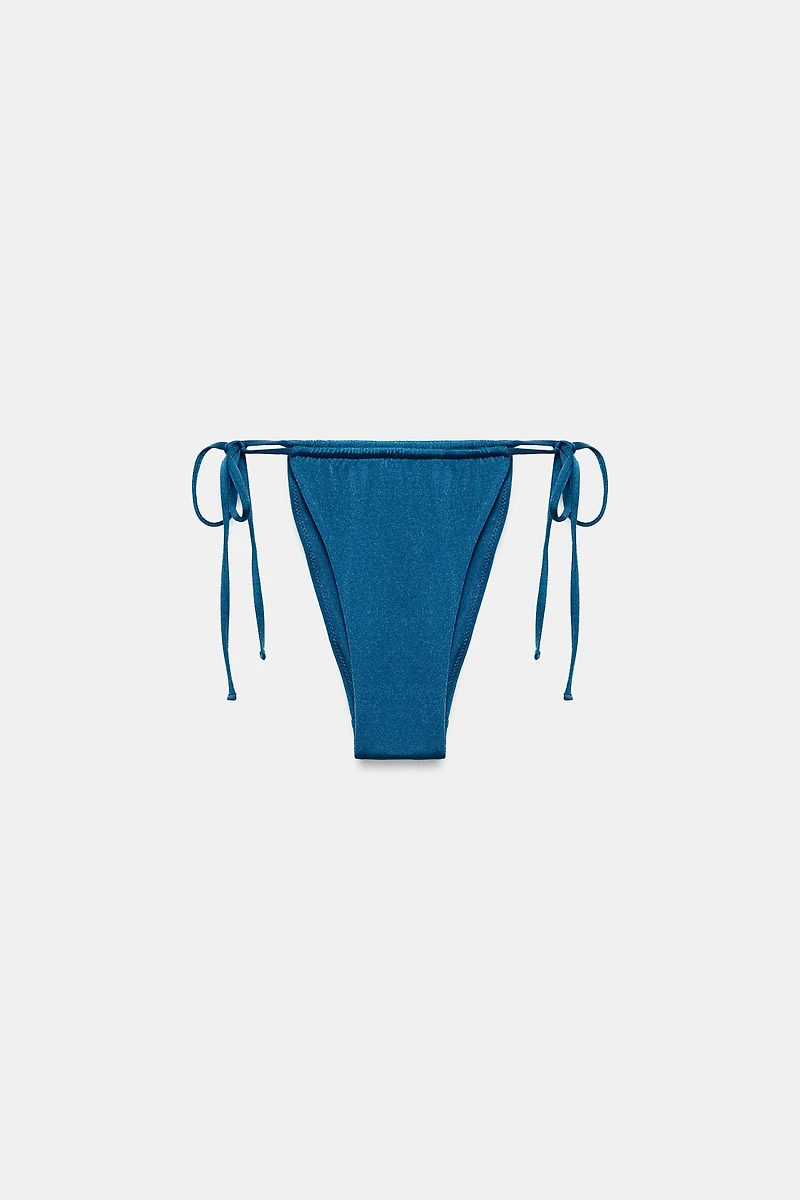PLAIN BIKINI BOTTOMS WITH TIES