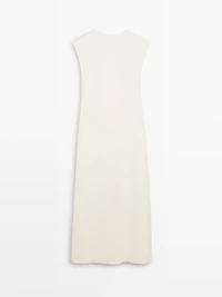 Robe midi détail dos - STUDIO