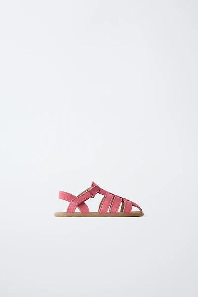 LEATHER FISHERMAN SANDALS