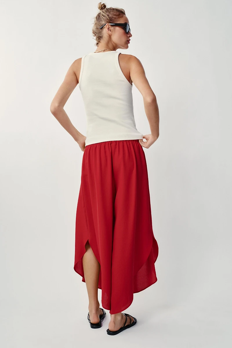 PANTALON FLUIDE À OUVERTURES
