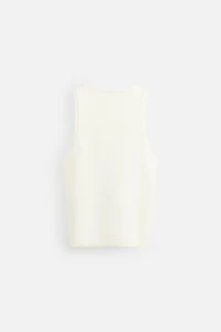 TEXTURED KNIT TANK TOP