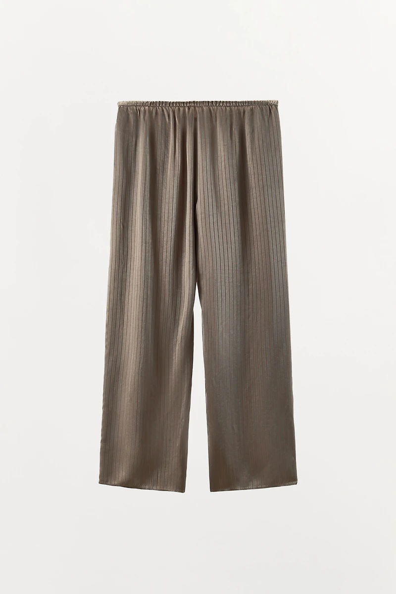 STRIPED PAJAMA PANTS