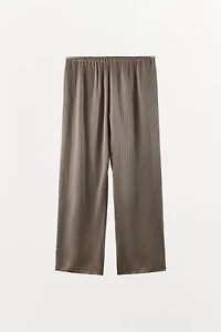 STRIPED PAJAMA PANTS