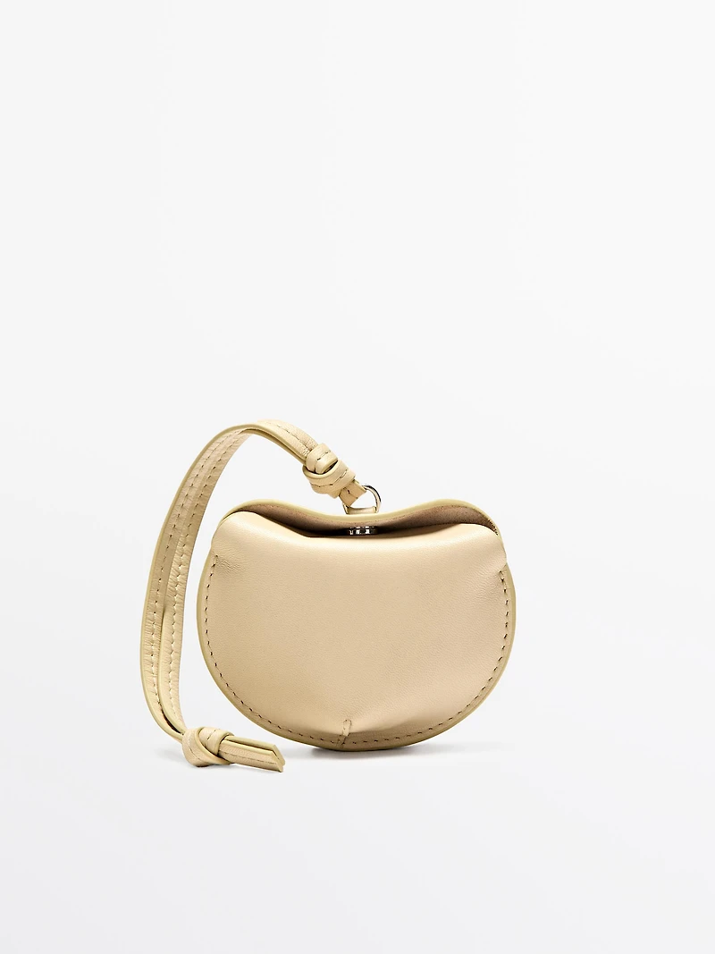 Foldable nappa leather AirPods case