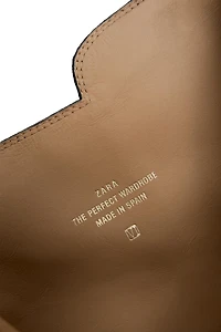 BOTTINES EN CUIR COW-BOY ÉDITION LIMITÉE