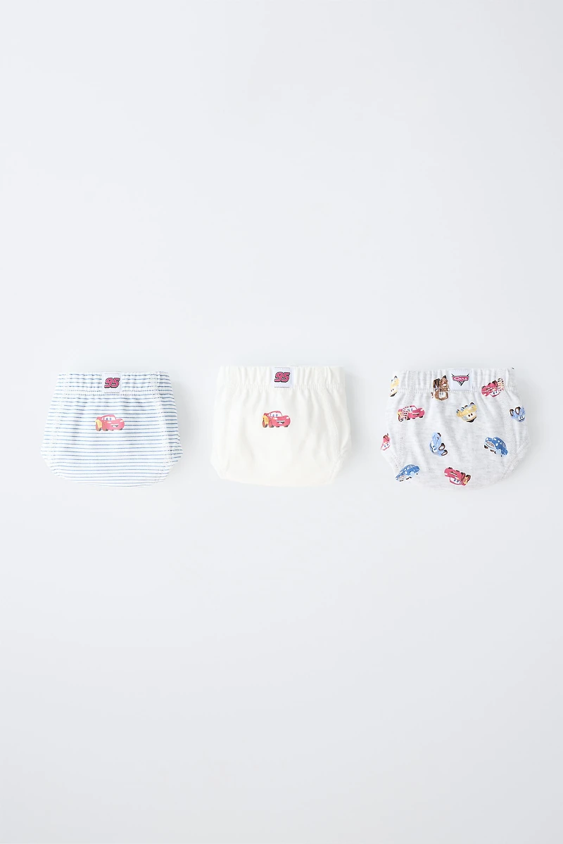 1 1/2-6 YEARS/ THREE-PACK CARS © DISNEY BRIEFS