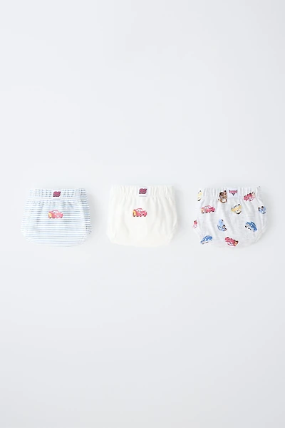 1 1/2-6 YEARS/ THREE-PACK CARS © DISNEY BRIEFS