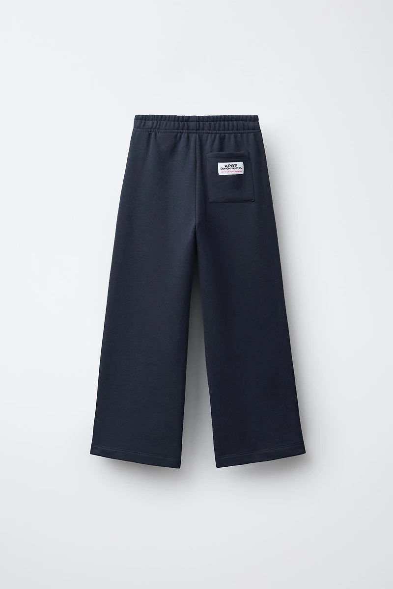 KPOP DEMON HUNTERS™ NETFLIX © WIDE LEG FLEECE PANTS