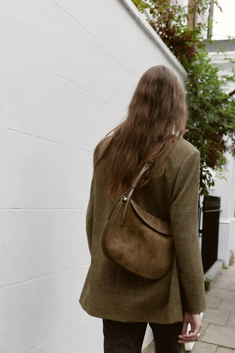 SAC À RABAT EN CUIR