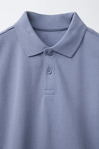 BASIC PLAIN POLO SHIRT