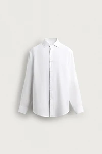 CHEMISE REGULAR FIT 100% LIN
