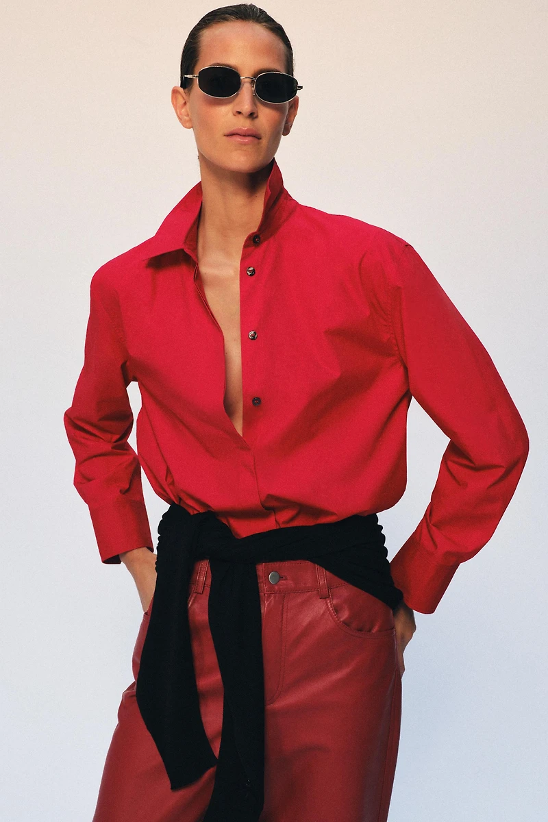 CHEMISE EN POPELINE ZW COLLECTION