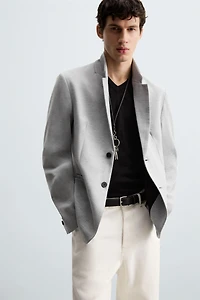 SLIM FIT STRETCH BLAZER