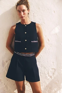 GILET LISERÉ FANTAISIE
