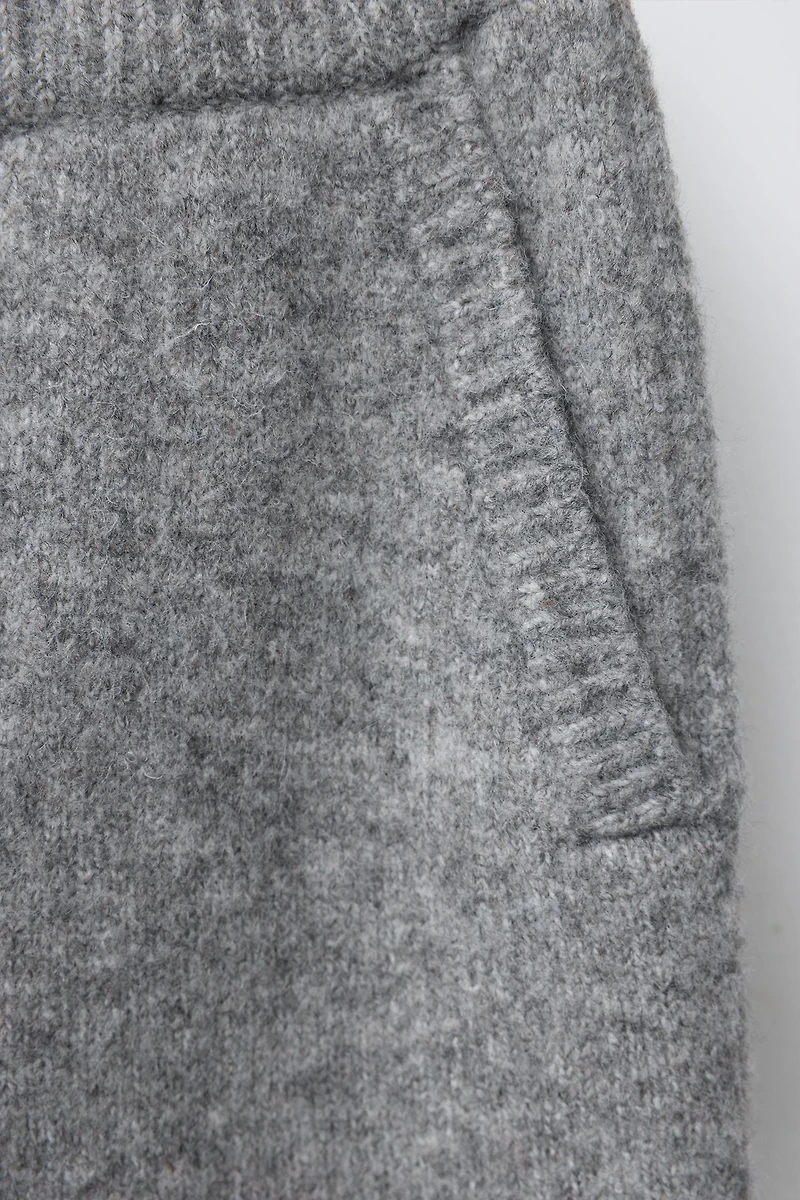 PANTALON JOGGING EN MAILLE