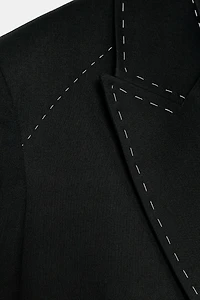 BLAZER SURPIQÛRES CONTRASTE ZW COLLECTION LIMITED EDITION
