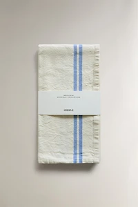 STRIPED COTTON TEA TOWEL