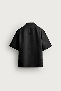 100% LINEN RELAXED FIT SHIRT