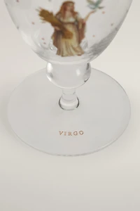 VIRGO ZODIAC GLASS | MARISA BERENSON