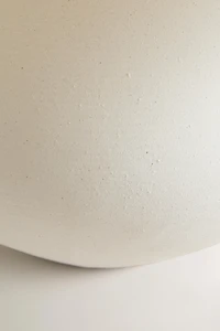 STONEWARE AND LINEN TABLE LAMP