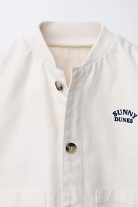 BLOUSON BOMBER BRODÉ