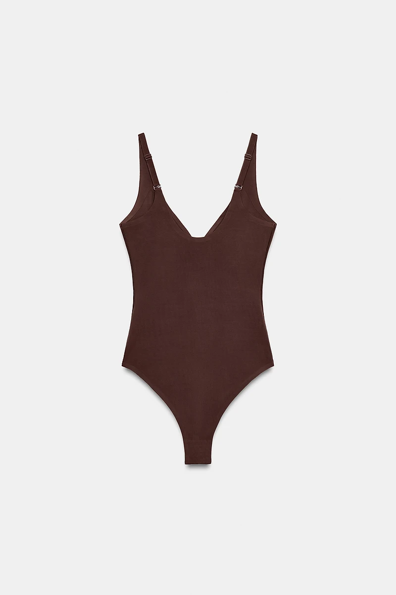 BODY EN MÉLANGE DE POLYAMIDE