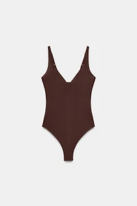 BODY EN MÉLANGE DE POLYAMIDE