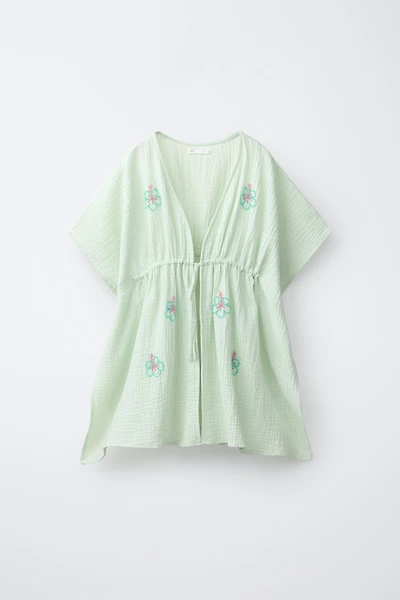 CAFTAN FANTAISIE HIBISCUS