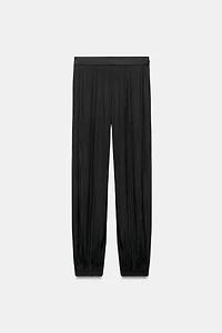 SATIN EFFECT BALLOON PANTS
