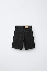RELAXED BAGGY DENIM SHORTS