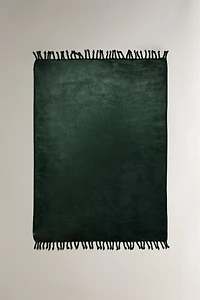 FLEECE BLANKET WITH FRINGING