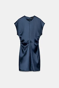 SATIN MINI DRESS