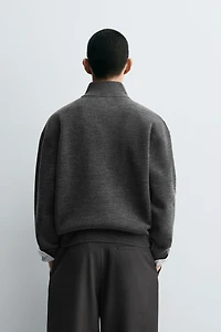 QUARTER-ZIP JUMPER