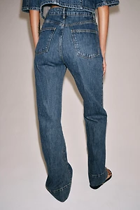 ZW COLLECTION HIGH-RISE FLARE JEANS