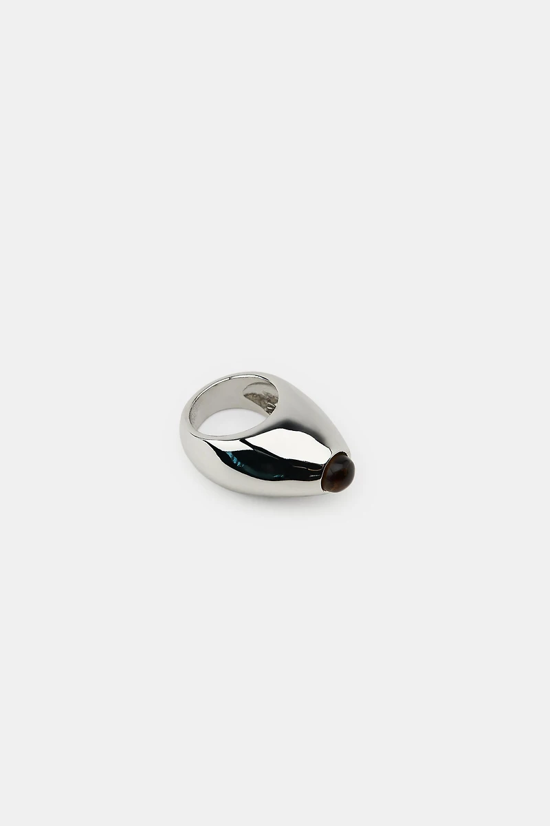 2-PACK OF STONE RINGS