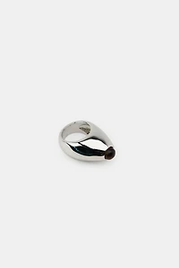 2-PACK OF STONE RINGS