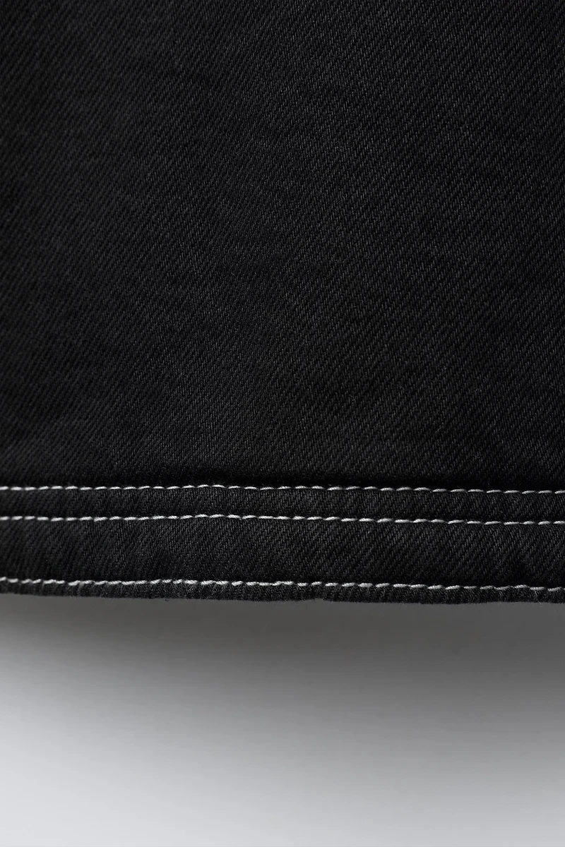 VESTE EN DENIM DOUBLURE POLAIRE