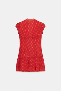 SHORT POLKA DOT DRESS