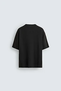 COMBINED PRINT KNIT T-SHIRT