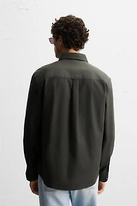 TEXTURED OXFORD SHIRT