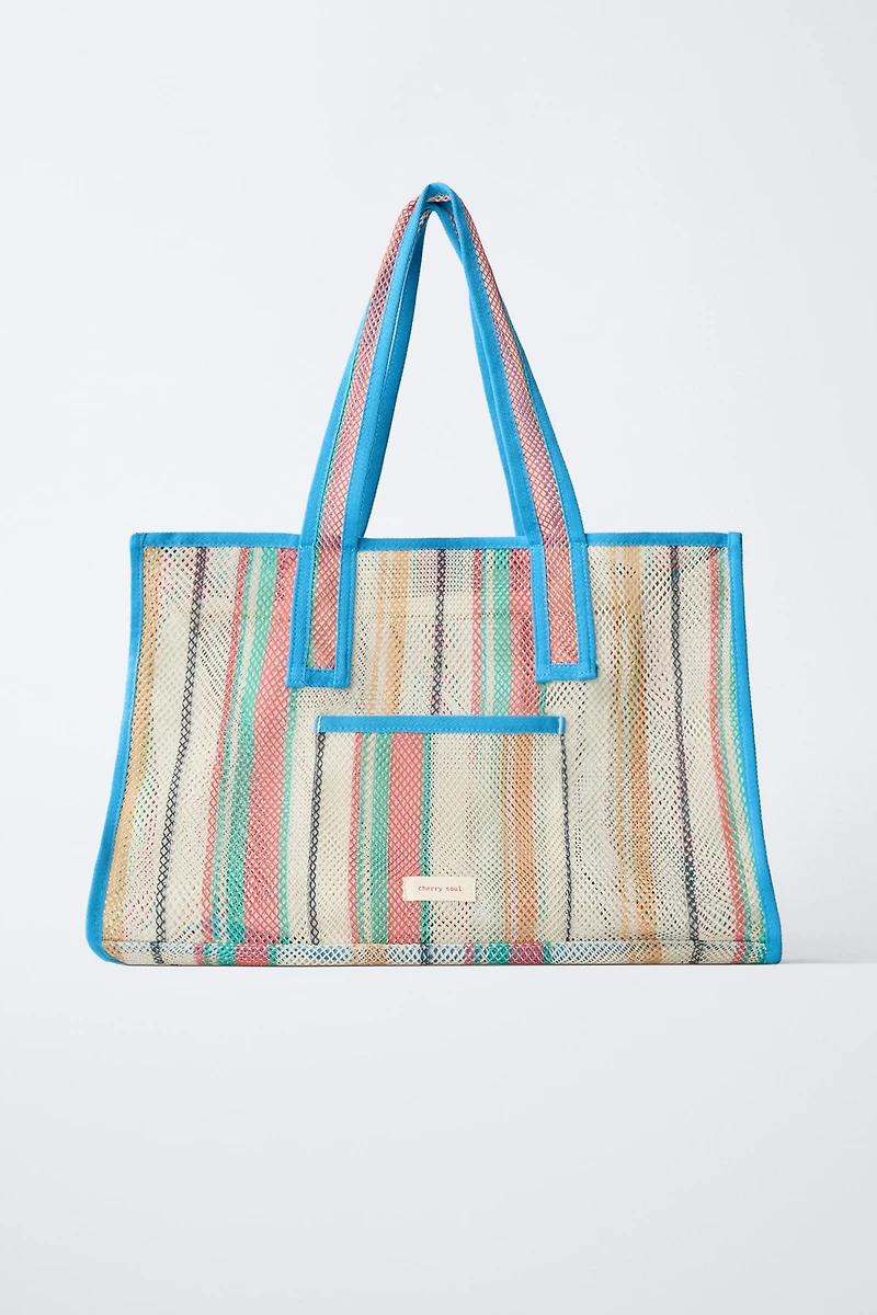 MESH SHOPPER BAG