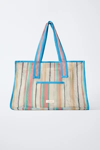 MESH SHOPPER BAG